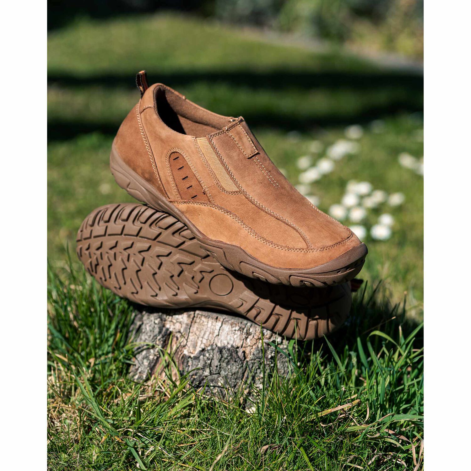 Mocasin De Cuero Peter Caramelo London Adixt image number 4.0